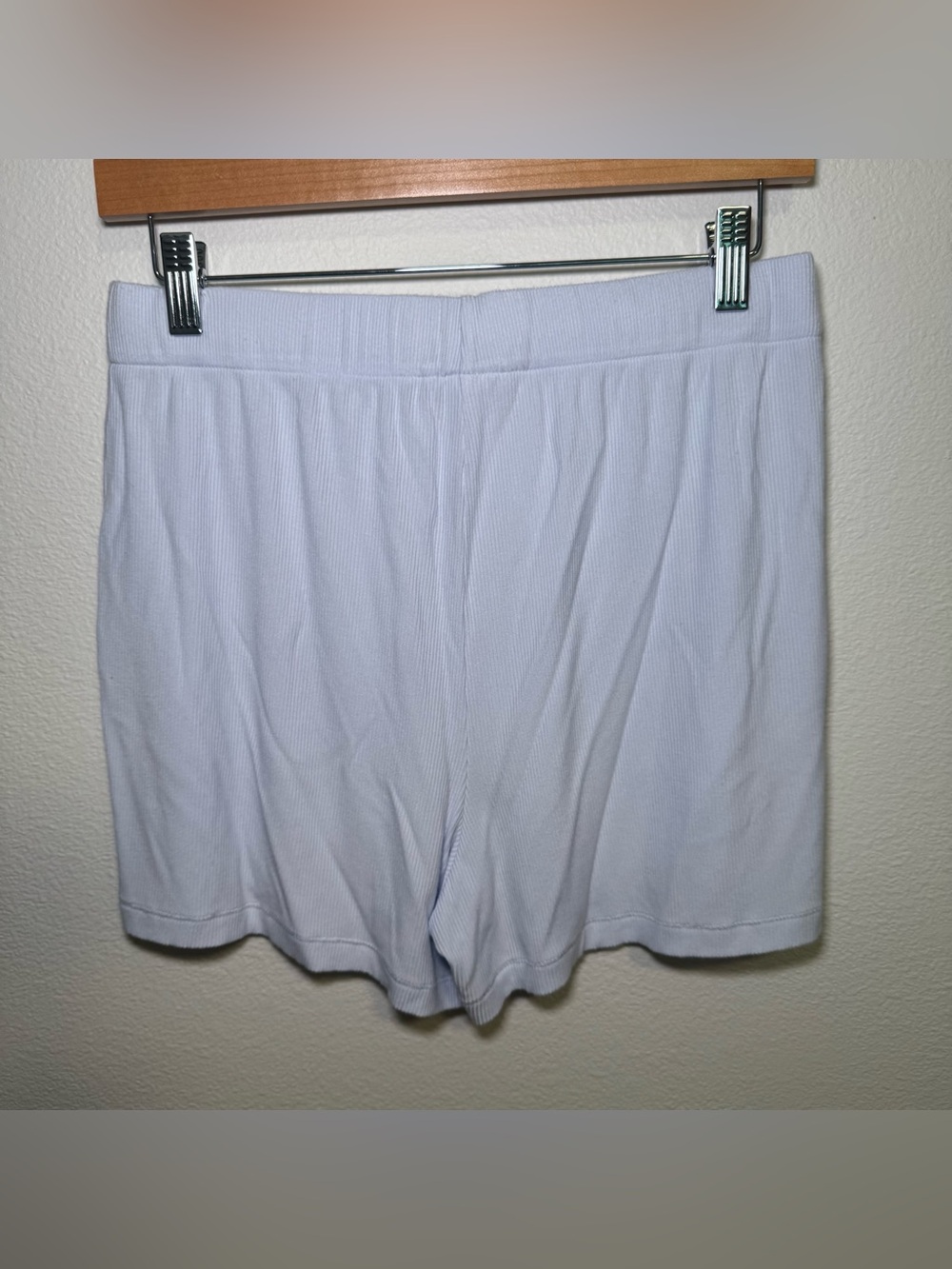 Skims Ribbed Pajama Sleep Shorts - Medium - Picture 4 of 5